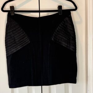 MM Couture Black Mini Skirt